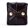 FANDARE Elegante Portamonete in pelle Donna Portafoglio Impermeabile Portfolio Portafogli Coin Purse per Viaggio Festa Attività commerciale Marrone scuro