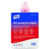 Jantex All-Purpose Antibacterial Cleaning Cloths Red (200 Pack) - [DN844]