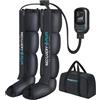 RECOVERY + PLUS GO TO THE NEXT LEVEL RECOVERY PLUS - Stivali a compressione d'aria per gambe, pressoterapia per casa, massaggiatore per drenaggio linfatico e circolazione, recupero muscolare, livello professionale (taglia L)