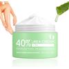 EHIOG Crema Urea 40% per Piedi Secchi e Screpolati - Trattamento Idratante con Acido Salicilico, Acido Ialuronico, Aloe Vera e Tea Tree - Per Talloni, Mani, Gomiti e Ginocchia