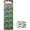 PoundMax 10 batterie alcaline a bottone AG5 LR754 LR750 LR754W 393 SR754 193 546 RW28 1,5 V PoundMax