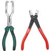 Helweet Pinza Per Fascette Stringitubo, Pinza Per Raccordi Carburante, Pinze Angolari per Collare, Pinze per Tubi del carburante, pinze Stringitubo,pinza Per Filtro carburante,per Manutenzione Dell'automobile