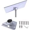 HKQBXO Kit Completo de Soporte Supporto para Starlink Gen 3, Staffa Adattatore, Supporto Antenna para Starlink Accessori, Adaptador para Starlink V3 y Montaje