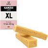 Kauies Formaggio da masticare arioso - 100% naturale per cani in latte vaccino, ricco di proteine, senza lattosio, senza glutine, ideale per cuccioli e anziani, prodotto in Germania, taglia XL (2 x