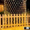 Redefun 3x2m Rete di Luci Albero di Natale, 2 Pz 200LED Luminosa da Esterno