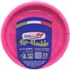 TEKHOME Piatti Plastica fondi,25/50/75/100/125/150 Pezzi piatti plastica colorati lavabili e riutilizzabili Rotondi per Compleanno,Festa, Matrimonio,Fai da Te Fatti a Mano (75, FUCSIA)