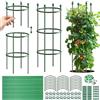 TUIBEIDAMAI Supporto per Piante,Sostegno per Piante Collegato,Tutore per Piante,Supporti per Piante,Sostegni per Piante Rampicanti per Pomodori Peonie Vite Piante Rampicanti (Diametro 25cm)