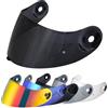 VCOROS Visiera Casco per Nolan X-803 X-802 X-702 X-661 X603,Sostituzione della Visiera della Lente del Casco del Parabrezza del Motociclo(Nero)