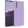 MyGadget Cover per Huawei P30 - Custodia Protettiva in Silicone Morbido - Case TPU Flessibile - Ultra Protezione Antiurto & Antiscivolo Violetta