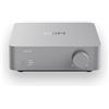 WiiM Vibelink Amp | Amplificatore di Potenza da 100W con DAC ESS 9039Q2M e TI TPA3255 | Compatibile con WiiM Mini, Pro, Pro Plus e Ultra | Ingressi RCA, Coassiale e Ottico | Argento