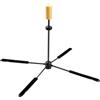 Hercules DS461B In-Foot Joint Flute Stand