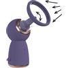 Shots Pumped Exquisite Rechargeable Vulva & Breast Pump Purple