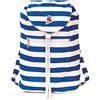 Invicta Zaino - MINISAC NEXT - Azzurro - Richiudibile e Tascabile - Viaggio & Tempo Libero - Zainetto Uomo Donna a Righe - ICONA - PACKABLE