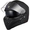 TORC Casco Moto Integrale Bluetooth Casco Scooter con Doppia Visiera Omologato ECE 22-06