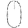Fossil Collana da Uomo, Catena in Acciaio Inossidabile, D'argento, Tono Argento