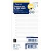 Filofax Diario giornaliero 2024 per agenda ad anelli Filofax Personal - Multilingua