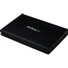 StarTech.com Enclosure per Unità Disco da 2,5, Supporta UASP, SATA 6Gbps, Case per Unità Disco Esterno USB 3.0, Alloggiamento/Box Esterno per SSD/HDD , S2510BMU33