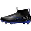 Nike JR Mercurial Superfly 9 Academy Black/Chrome-Hyper Roya, Scarpe da Ginnastica, Nero Blu Grigio, 36.5 EU
