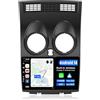 JOYX Navi JOYX Android 12 Autoradio Compatibile con Nissan Qashqai J10 (2006-2015) - [4G+64G] - [Built-in DSP/Carplay/Android Auto] - LED Camera GRATUITI - BT5.0 DAB Volante 4G WiFi 360-Camera - 9 Pollici 2 Din