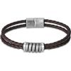 Lotus Style Bracciale da uomo in pelle LS2150-2/1 della collezione Urban Man