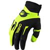 O'NEAL | Guanti Bike & Motocross | Bambini | MX MTB DH FR Downhill Freeride | Materiali durevoli e flessibili, palmo ventilato | Element Youth Glove | Nero Neon Giallo | Taglia XS