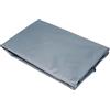 Greemotion Copertura Cover ombrellone Parasole Giardino Diametro 3 m Impermeabile in Poliestere, con Cerniera e Cordoncino, ca. 190 x 0,03 x 70 cm, Grigio