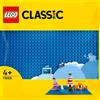LEGO CLASSIC, Lego Lego classic 11025 base blu, tavola per costruzioni quadrata con 32x32 bottoncini, piattaforma classica per mattoncini