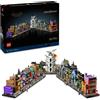 Lego, LEGO® Harry Potter™ Lego harry potter 76444 negozi di magia di diagon alley, kit modellismo per adulti in microscala con edifici e 12 personaggi