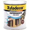 Xyladecor IMPREGNANTE ALL' ACQUA per Legno vernice Fondo per Interni ed Esterni, Inodore, colore ROVERE 750ML, 750 ML