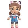 Schmidt Spiele 42784 Gabby's Dollhouse, Peluche Gabby, 28 cm