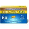 ALFASIGMA SpA Fish Factor Plus Integratore Alimentare 60 Perle Grandi