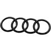 Audi 4N0071802 Anelli segnalibri portellone Posteriore Nero Black Edition, Logo Blackline, per A8 (Tipo D5 4N)