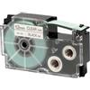 CASIO NASTRO CASIO 12MM X 8MT NERO SU TRASPARENTE
