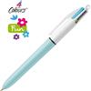 BIC Scatola 12 penna sfera scatto 4 COLOURS™ FUN 1,0mm BIC