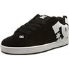 DC Shoes Corte Graffik, Scarpe da skateboard, Uomo, Nero Black 001, 45 EU