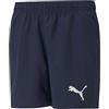 PUMA Active Woven Shorts B, Pantaloncini in Tessuto Boy's, Peacoat, 140