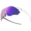 ROCKBROS Occhiali Ciclismo Lenti Colorate, Occhiali da Sole da Donna Uomo Sportivi, Protezione UV400, Senza Montatura, Regolabile Leggero Antiscivolo, per Bici MTB Corsa Pesca Guida, Viola