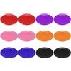 PATIKIL Dischi da Air Hockey 2,5 Pollici, 12pz Dischi di Ricambio Pesanti per Air Hockey Tavolo Giochi Accessori Attrezzature, 2pz per Colore