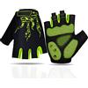 Faneam Estivi Guanti MTB GEL Antiurto Antiscivolo Guanti Sportivi Senza Dita Guanti Da Bici Mezze Dita Guanti Da Ciclismo Moto Donna Uomo Traspirante Sport Guanto Guanti Allenamento