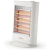 Olimpia Splendid - 99227 Stufetta a infrarossi - Quarzia Humi, con lampade al quarzo, Potenza 1200W, con leggera umidificazione per evitare di seccare l'aria