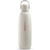 SodaStream Fizz&go Cool - Bottiglia in metallo di sabbia, lavabile in lavastoviglie, compatibile con Duo, E-Duo, Terra UVM, mantiene caldo e freddo fino a 12 ore, senza BPA, confezione da 1