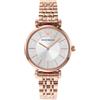 Emporio Armani Orologio Donna, movimento a due lancette, cassa in acciaio inossidabile oro rosa 32 mm con bracciale in acciaio inossidabile, AR11446