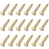 METALLIXITY Piccoli Chiodi (1.2x8mm) 80pz, Ottone Piccoli Hardware Chiodi - per Famiglia Falegnameria, Ottone Tono