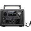 BLUETTI Centrale Elettrica Portatile EB3A, 268Wh LiFePO4 Batteria, 600W (1200W Picco) AC Uscita, Ricarica da 0-80% in 30 Minuti, Generatore Solare per Campeggio ((Cavo di Ricarica per Auto Incluso)