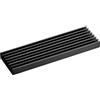 QUARKZMAN 1pz M.2 2280 Nvme SSD Dissipatore di Calore con Cuscinetto Termico Dissipatore Calore in Alluminio Dissipatore Raffreddamento per PC Laptop, 70x22x6mm, Nero