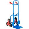 tectake® Carrello Saliscale, Carrello Portapacchi, Carrello Per Scale, Carrello Montascale, Carrello Trasporto, Carrello Manuale, Trolley Pieghevole, Telaio Acciaio, Portata 100 Kg