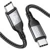 RAVIAD Cavo USB4 Certificato per Thunderbolt 4 [1M], Cavo Dati 40Gbps, Cavo di Ricarica PD3.1 240W 48V/5A, 8K@60Hz HDR, Cavo da USB-C a USB-C per iPhone 15 Pro, MacBook, Pad, Dock, SSD, Monitor, Hub
