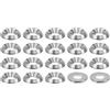 PATIKIL M6 Rifinitura Svasato Rondella, 20pz 15mm Dia. 2.8mm Rondelle a Testa Svasata Alto 304 Inox Acciaio Tazza Rondella Vite Rondelle a Tazza Guarnizione per Industriale Costruzione