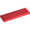 QUARKZMAN 1 Confezione Dissipatore di Calore per SSD Nvme M.2 2280 con Pad Termico in Lega di Alluminio per PC Laptop, 70x22x6mm, Rosso