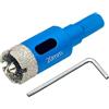 Teronbeta Punte per Trapano Diamantate 20 mm con Punte Guida di Centraggio, professionale Vacuum Brasato Sega a Tazza Diamantata per piastrelle, porcellana, vetro, marmo e ceramica